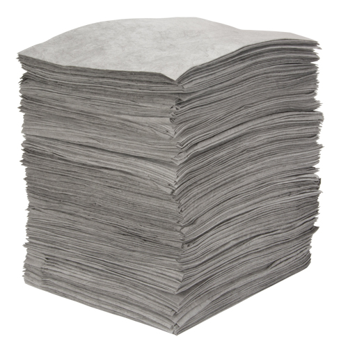 Feuilles absorbantes souffl&eacute;es de premi&egrave;re qualit&eacute;, Universel, 15" x 18", 30 gal. d'absorption Advanced Consulting and Training Ltd.