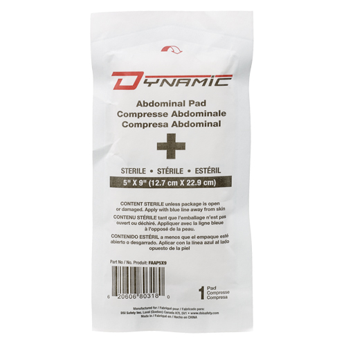 Tampon abdominal Dynamic Advanced Consulting and Training Ltd.