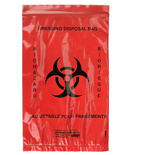 Dynamic Hazardous Waste Bags, Bio-Hazard, 9" L x 6" W, 2.0 mils Advanced Consulting and Training Ltd.