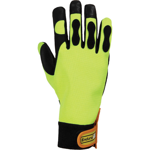 Gants pour scie &agrave; chaîne haute visibilit&eacute; Endura, Taille Grand/9, Paume Ch&egrave;vre Advanced Consulting and Training Ltd.