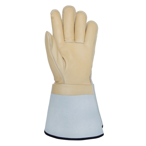 Gants pour monteur de ligne, Petit, Paume en Cuir fleur de vache Advanced Consulting and Training Ltd.
