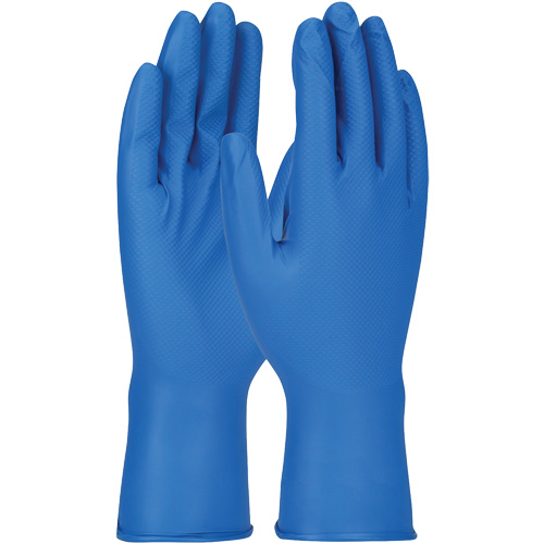 Gants Grippaz, Petit, Nitrile, 8 mils, Sans poudre, Bleu Advanced Consulting and Training Ltd.