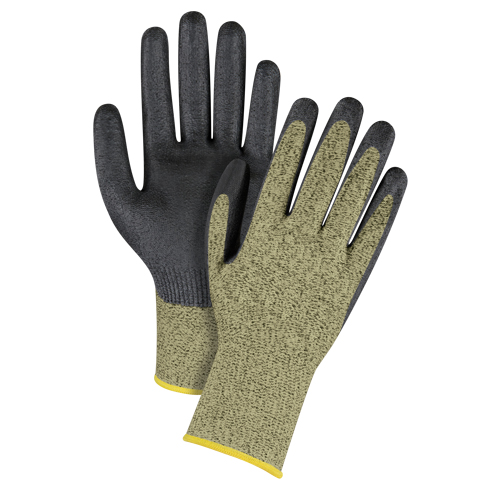 Gants enduits respirables, Taille 6/T-petit, Calibre 13, Rev&ecirc;tement Mousse de nitrile, Enveloppe en Aramide, ASTM ANSI niveau A6 Advanced Consulting and Training Ltd.