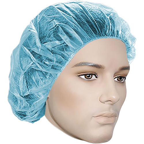 Bouffant Caps, Polypropylene, 18", Blue Advanced Consulting and Training Ltd.