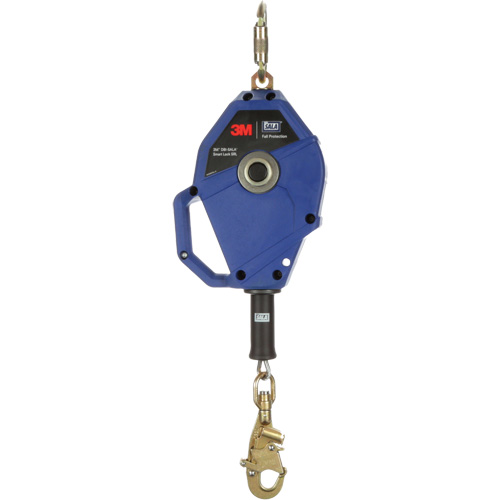 Cordage de s&eacute;curit&eacute; autor&eacute;tractable avec verrouillage intelligent, 20', Acier galvanis&eacute;, Pivotant Advanced Consulting and Training Ltd.