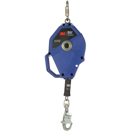 Cordage de s&eacute;curit&eacute; autor&eacute;tractable avec verrouillage intelligent, 50', Acier inoxydable, Pivotant Advanced Consulting and Training Ltd.