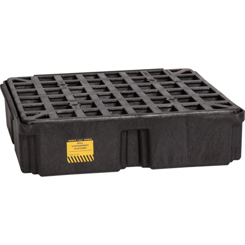 Modular Spill Platform, 15 US gal. Spill Capacity, 26" x 26.25" x 6.5" Advanced Consulting and Training Ltd.