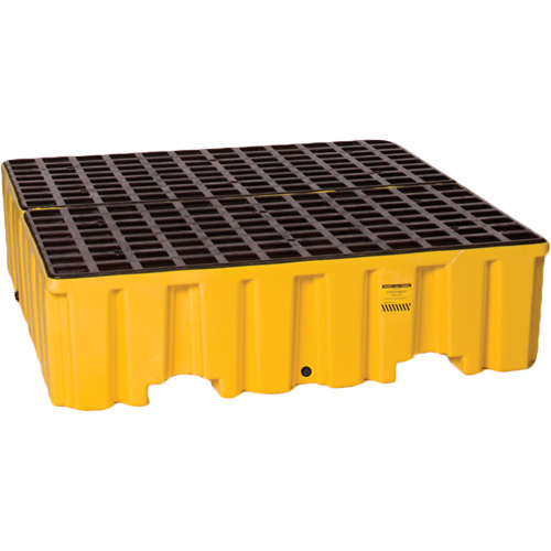 Spill Containment Pallet, 132 US gal. Spill Capacity, 51" x 52.5" x 13.75" Advanced Consulting and Training Ltd.