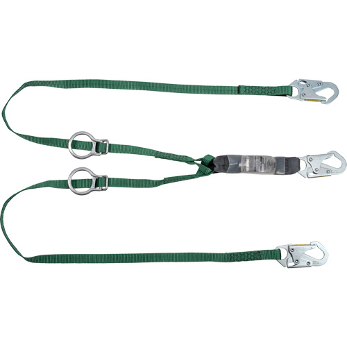V-Series Lanyard, 3', Rebar Hook Center, Snap Hook Leg Ends, Polyester Advanced Consulting and Training Ltd.
