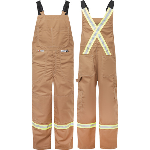 Avenger 12 oz. Bib Pants, Small, Caramel Duck Advanced Consulting and Training Ltd.