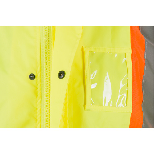 RZ1000 Rain Jacket, Polyester, Medium, High Visibility Lime-Yellow Advanced Consulting and Training Ltd.