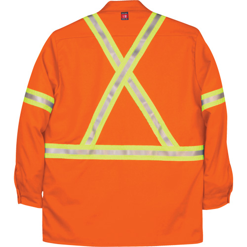 Chemise de travail industrielle Westex UltraSoft, Petit, Orange Advanced Consulting and Training Ltd.