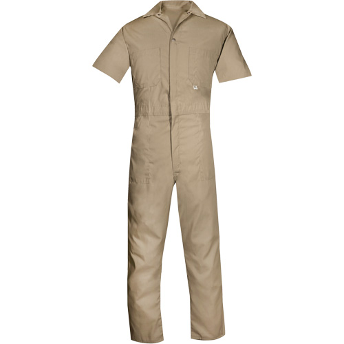 Short-Sleeved Coveralls, Men's, Tan, Size Medium Advanced Consulting and Training Ltd.