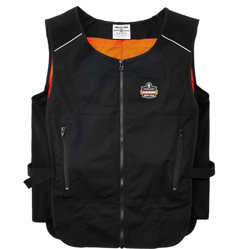 Veste de refroidissement &agrave; changement de phase l&eacute;g&egrave;re avec sachets 6260 Chill-Its, Petit/Moyen, Noir Advanced Consulting and Training Ltd.