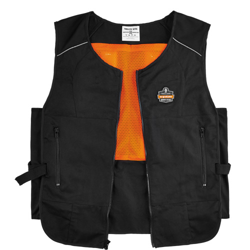 Veste de refroidissement &agrave; changement de phase l&eacute;g&egrave;re avec sachets 6260 Chill-Its, Petit/Moyen, Noir Advanced Consulting and Training Ltd.