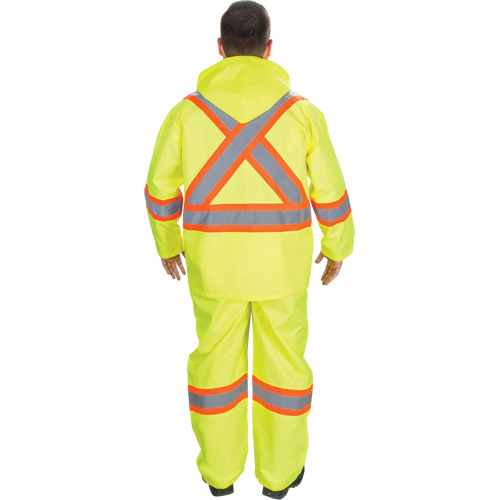 RZ1000 Rain Suit, Polyester, Small, High Visibility Lime-Yellow Advanced Consulting and Training Ltd.