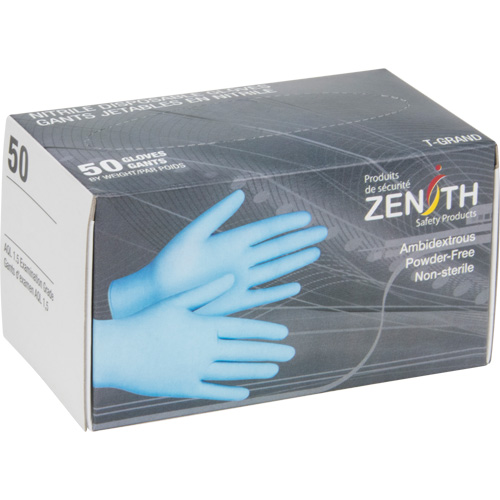 Vending Pack Disposable Gloves, Medium, Nitrile, 4.5-mil, Powder-Free, Blue Advanced Consulting and Training Ltd.