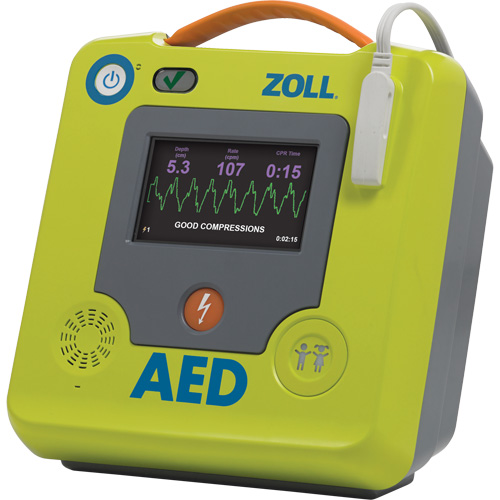 D&eacute;fibrillateur AED 3 BLS pour secouristes professionnels, Semi-automatique, Français, Classe 4 Advanced Consulting and Training Ltd.