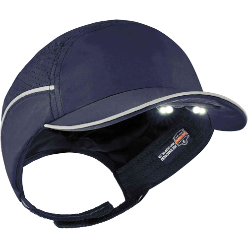 Casque antichocs l&eacute;ger avec lampe DEL 8965 Skullerz, Bleu marin Advanced Consulting and Training Ltd.