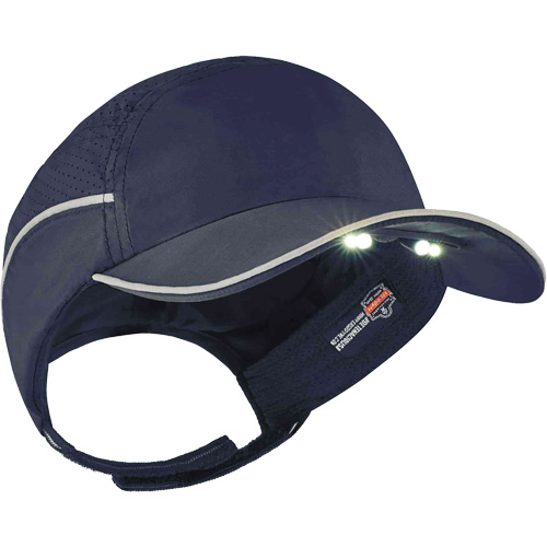 Casque antichocs l&eacute;ger avec lampe DEL 8965 Skullerz, Bleu marin Advanced Consulting and Training Ltd.