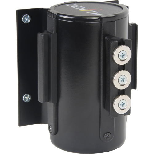 Wall Mount Barrier with Magnetic Tape, Steel, Screw Mount, 12', Black Tape Advanced Consulting and Training Ltd.