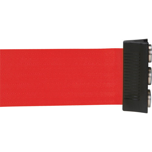 Cassette de ruban magn&eacute;tique pour barri&egrave;re de contr&ocirc;le des foules personnalis&eacute;e, 12', Ruban Rouge Advanced Consulting and Training Ltd.