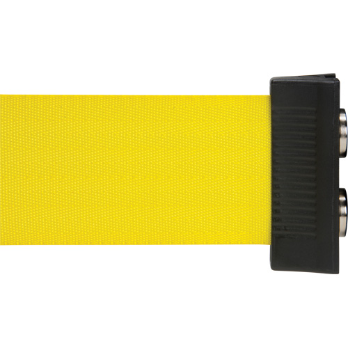 Cassette de ruban magn&eacute;tique pour barri&egrave;re de contr&ocirc;le des foules personnalis&eacute;e, Attention ne pas entrer, 7', Ruban Jaune Advanced Consulting and Training Ltd.