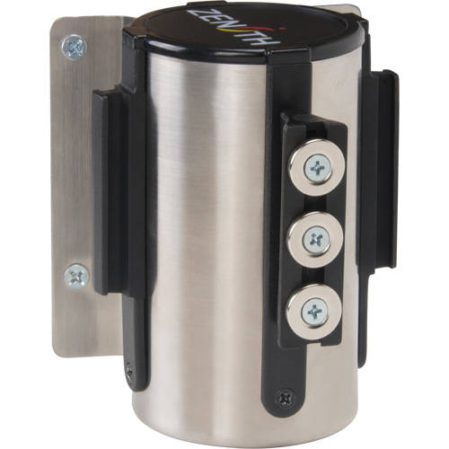 Wall Mount Barrier with Magnetic Tape, Steel, Screw Mount, 12', Black Tape Advanced Consulting and Training Ltd.