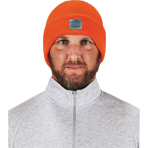 Bonnet en tricot c&ocirc;tel&eacute; N-Ferno, Taille unique, Orange Advanced Consulting and Training Ltd.