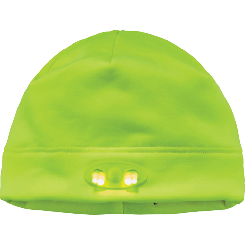 Bonnet N-Ferno &agrave; lumi&egrave;res DEL, Taille unique, Vert lime haute visibilit&eacute; Advanced Consulting and Training Ltd.
