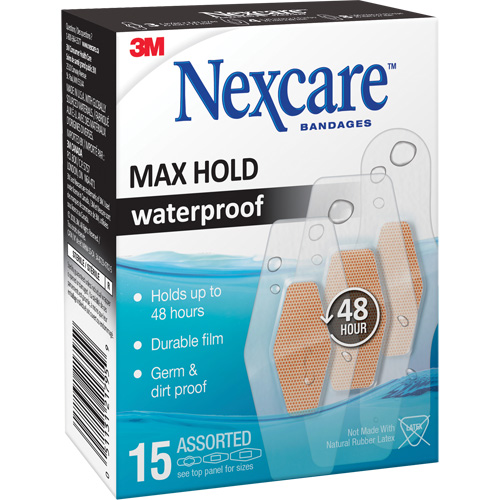 Pansements imperm&eacute;ables &agrave; tenue maximale Nexcare, Assorti, Plastique, St&eacute;rile Advanced Consulting and Training Ltd.