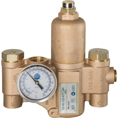 Robinet mitigeur thermostatique pour luminaires durgence Navigator EFX20, 30 gal./min Advanced Consulting and Training Ltd.