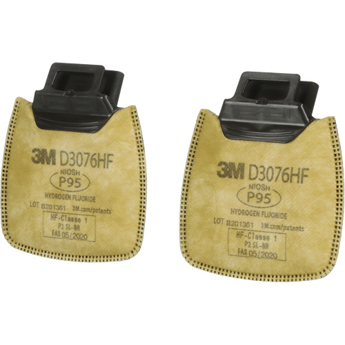 Cartouche pour respirateur Secure Click, Combinaison cartouche et filtre contre les particules pour gaz/vapeurs, Gaz acides/P95 Advanced Consulting and Training Ltd.