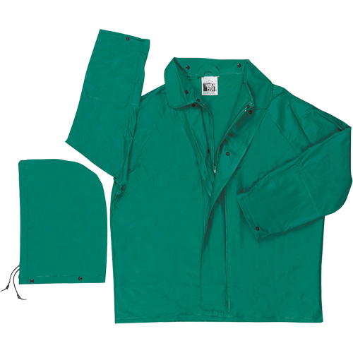 Imperm&eacute;able avec limite dinflammabilit&eacute; Dominator, Polyester/PVC, Grand, Vert Advanced Consulting and Training Ltd.