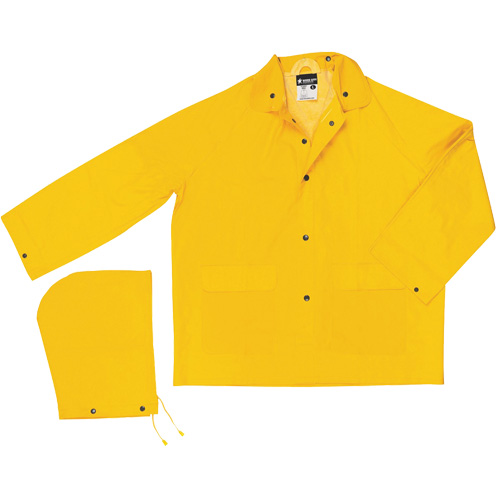 Imperm&eacute;able de s&eacute;rie classique avec capuchon amovible, Polyester/PVC, 2T-Grand, Jaune Advanced Consulting and Training Ltd.
