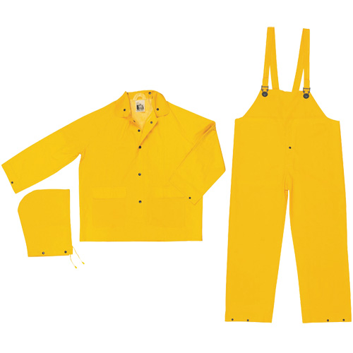 Classic Series Rain Suit, Polyester/PVC, 4X-Large, Yellow Advanced Consulting and Training Ltd.