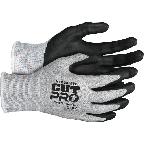 Gants r&eacute;sistant &agrave; la coupe Safety Cut Pro, Taille 3T-Grand, Calibre 13, Rev&ecirc;tement Bipolym&egrave;re, Enveloppe en PEHP, ASTM ANSI niveau A7 Advanced Consulting and Training Ltd.