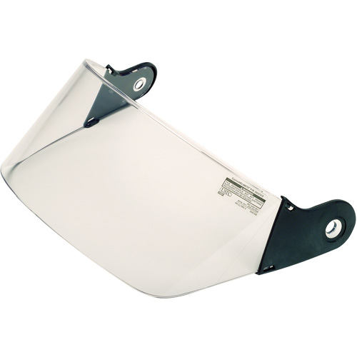 Visi&egrave;re de protection pour casques d'incendie et de sauvetage, Polycarbonate, Teinte Transparent Advanced Consulting and Training Ltd.
