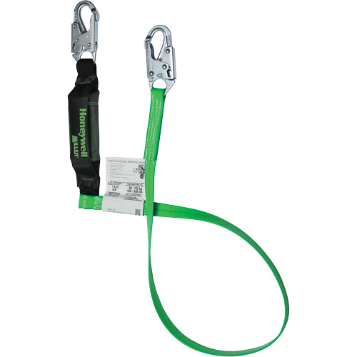 Energy-Absorbing Lanyard, 6', Locking Snap Hook Center, Locking Snap Hook Leg Ends, Polyester Advanced Consulting and Training Ltd.