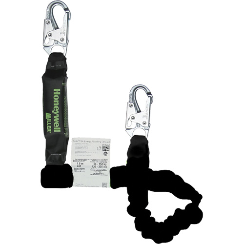 Miller&reg; Arc-Rated Shock-Absorbing Lanyard, 6', Locking Snap Hook Center, Locking Snap Hook Leg Ends, Kevlar&reg; Advanced Consulting and Training Ltd.