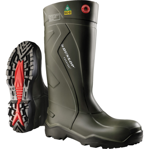 Purofort+&reg; Full Safety Boots, Purofort&reg;, Steel Toe, Size 7, Puncture Resistant Sole Advanced Consulting and Training Ltd.