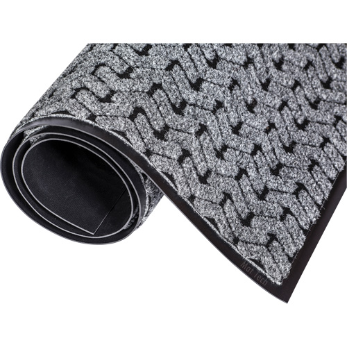 Tapis d'accueil Performance Tire-Track, Essuie-pieds/grattoir, 4' x 8' x 3/8", Gris Advanced Consulting and Training Ltd.