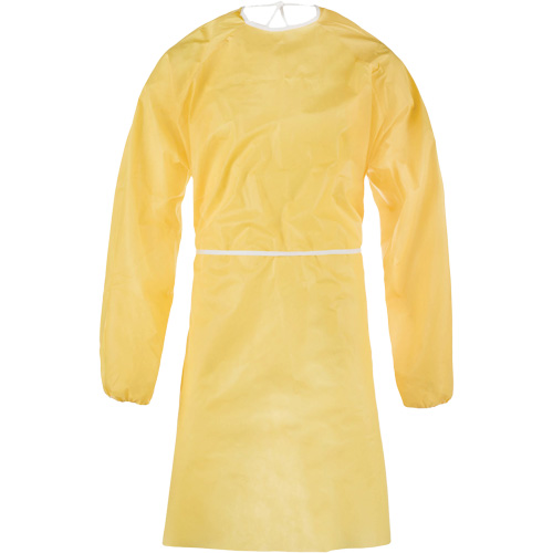 ChemMax&reg; 1 Gown, One Size, Yellow, Polyethylene/Polypropylene Advanced Consulting and Training Ltd.