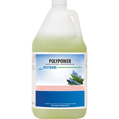 Nettoyant industriel pour les mains Polypower, Cr&egrave;me, 4 L, Cruche, Parfum&eacute; Advanced Consulting and Training Ltd.