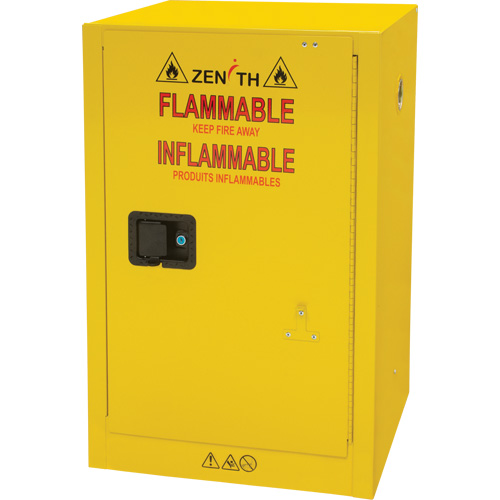 Armoire pour produits inflammables, 12 gal., 1 Porte(s), 23" La x 35" h x 18" p Advanced Consulting and Training Ltd.
