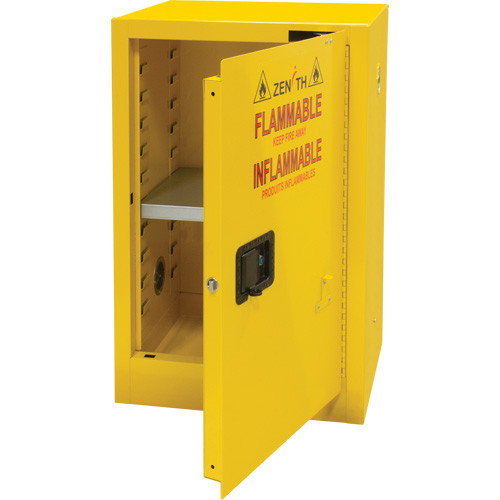 Armoire pour produits inflammables, 12 gal., 1 Porte(s), 23" La x 35" h x 18" p Advanced Consulting and Training Ltd.