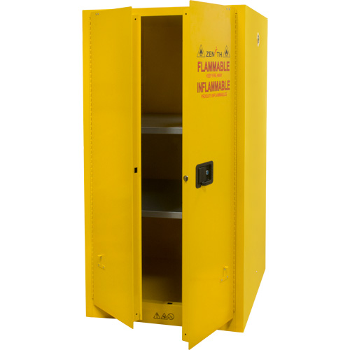 Armoire pour produits inflammables, 60 gal., 2 Porte(s), 34" La x 65" h x 34" p Advanced Consulting and Training Ltd.