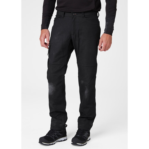Pantalons d'entretien Oxford, Poly-coton, Noir, Taille 30, Entrejambe 32 Advanced Consulting and Training Ltd.