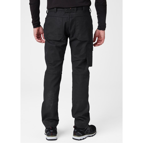 Pantalons d'entretien Oxford, Poly-coton, Noir, Taille 30, Entrejambe 32 Advanced Consulting and Training Ltd.