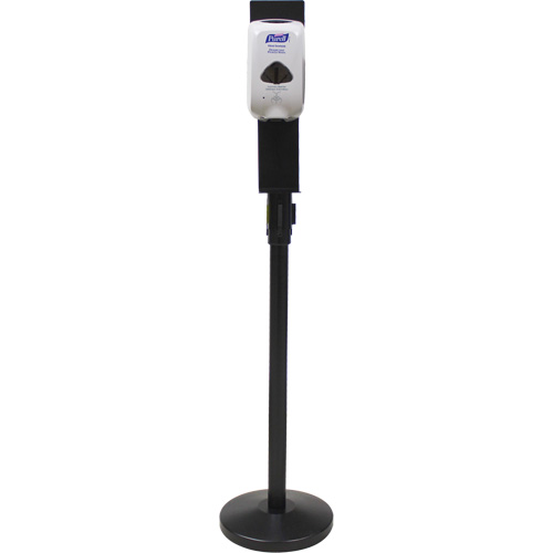 Dispenser Holder for Crowd Control Post, Black Advanced Consulting and Training Ltd.